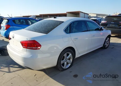 2013 Volkswagen Passat 2.5L Se from USA, damaged, VIN 1VWBP7A35DC069970